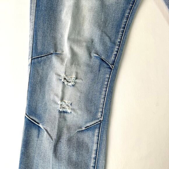 Blue Cult Mens Jeans sz 38 x 31 Distressed Rockability Straight leg Skinny - Picture 4 of 8